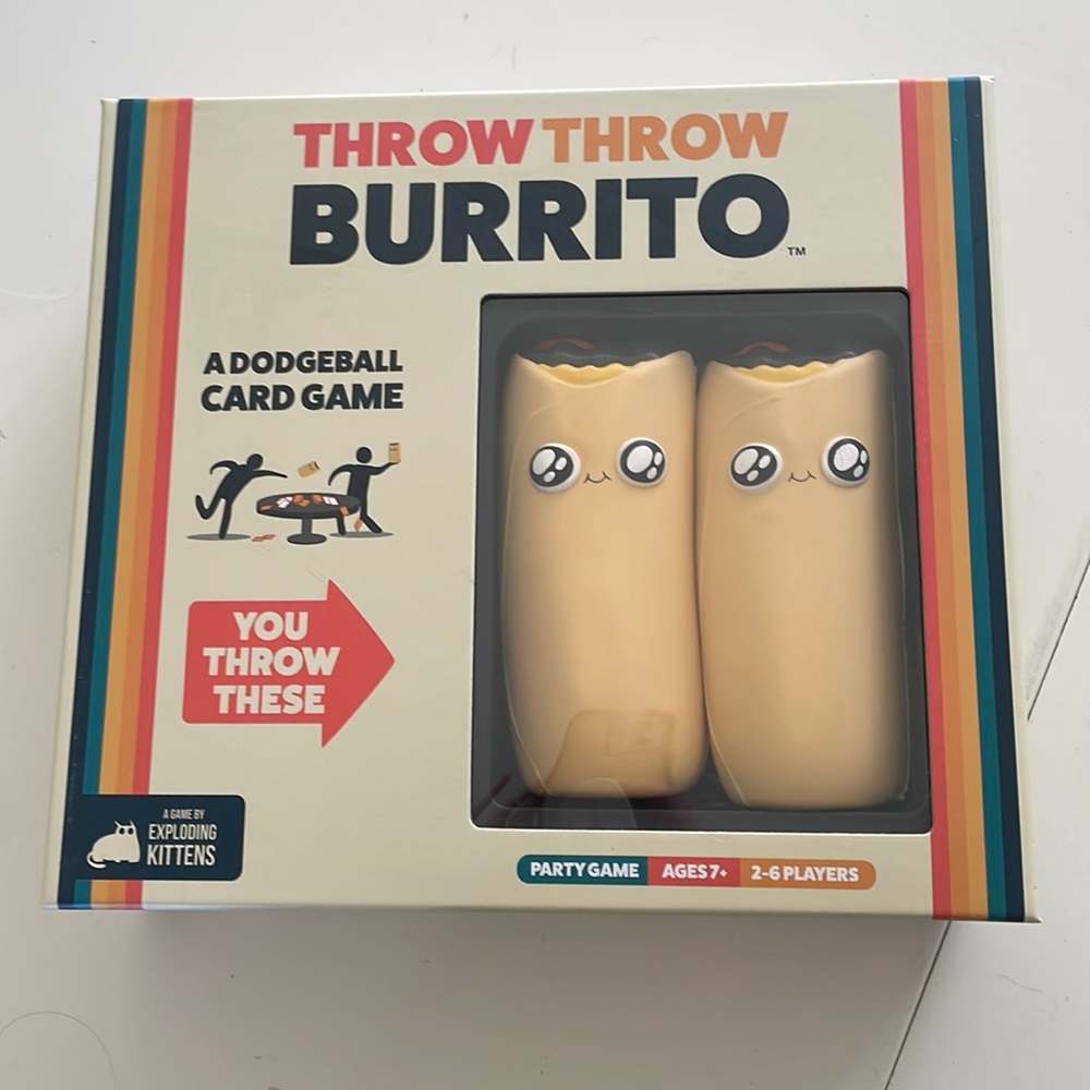 Throw Throw Burrito- Exploding kittens game